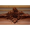 Art-Nouveau dining room in walnut carved with bunches of grapes, - Moinat - Ensembles