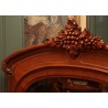 Art-Nouveau dining room in walnut carved with bunches of grapes, - Moinat - Ensembles