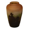 Vase aus Glaspaste signiert Gallé „Berg und Bäume“ geschnitten … - Moinat - Schachtel, Urnen, Vasen