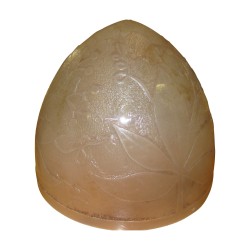 Chapeau de lampe dans le goût de Lalique. 20ème siècle
