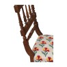 Banquette de style Henri II, recouverte de tissu Toile de - Moinat - Tabourets, Banquettes, Poufs