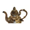 tea set in 800 silver including: 1 teapot and its … - Moinat - Silverware