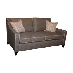 2 large seater sofa “Devon Loose” model covered in