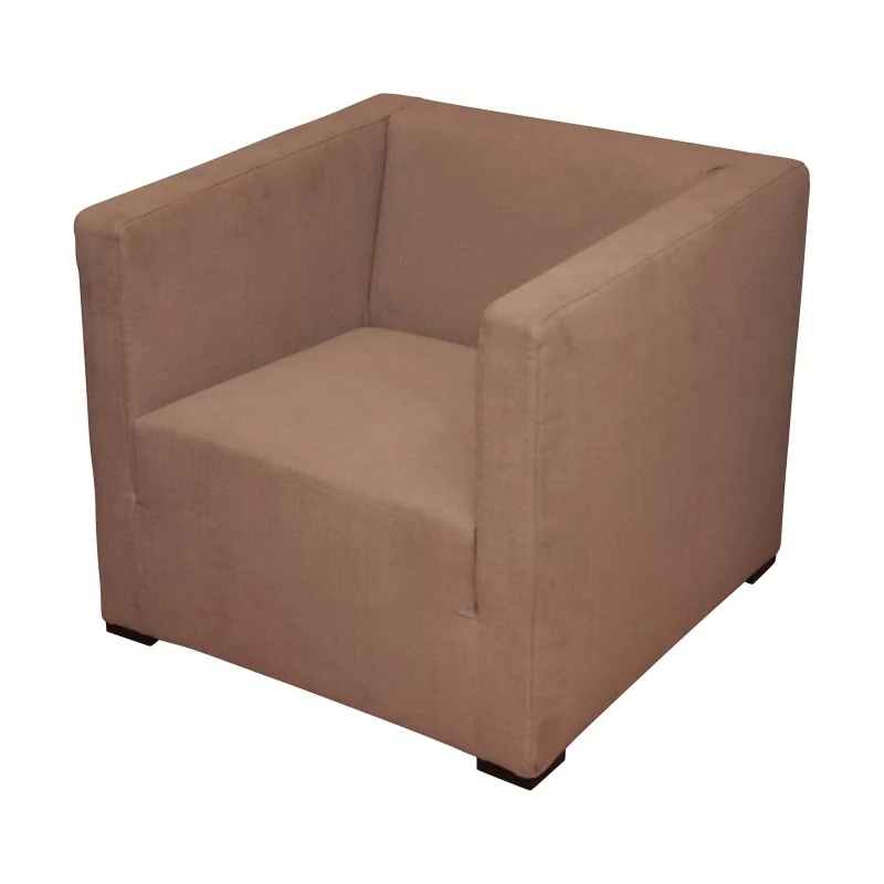 “Belmondo Poltrona” armchair covered with “Durban” fabric … - Moinat - Armchairs