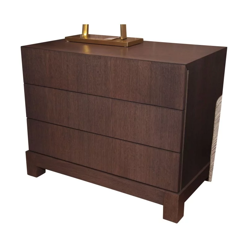 “Douglas” dresser with 3 drawers in oak stained “Almond” color … - Moinat - Chests of drawers, Commodes, Chifonnier, Chest of 7 drawers