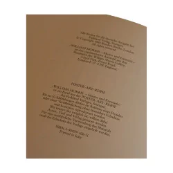 威廉·莫里斯 (William Morris) 的 1 本书“Muster und Entwürfe”和 1 本小书……
