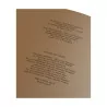 Buch „Muster und Entwürfe“ von William Morris und 1 kleines Buch … - Moinat - Dekorationszubehör