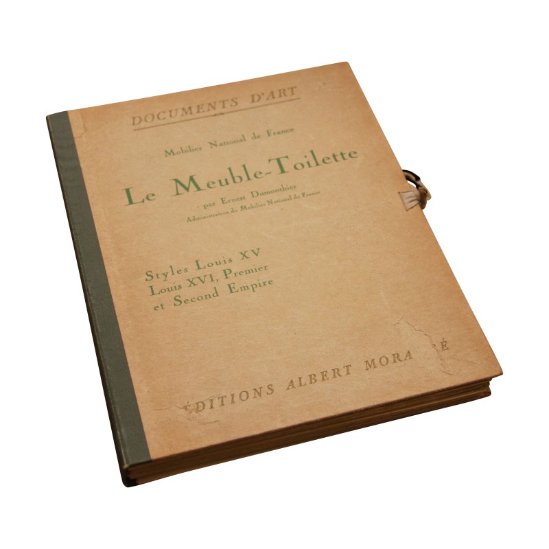 本书“Le Meuble de toilette”,作者是 Ernest Dumonthier。 - Moinat - 装饰配件 本书“Le Meuble de toilette”,作者是 Ernest Dumonthier。 - Moinat - 装饰配件