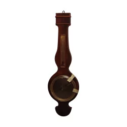French barometer marked “Bartesage Zanoli à Moulin”, in …