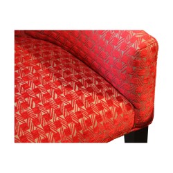 Contemporary dining room armchair, upholstery …