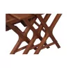 Set of mahogany nesting tables, honey tint. - Moinat - Nest of tables