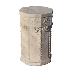 Octagonal column (large model) in neo-Gothic style, in