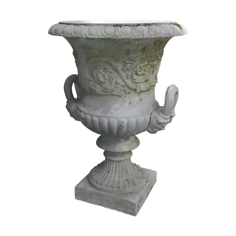 Large Medici vase with handles, in reconstituted stone, … - Moinat - Urns, Vases
