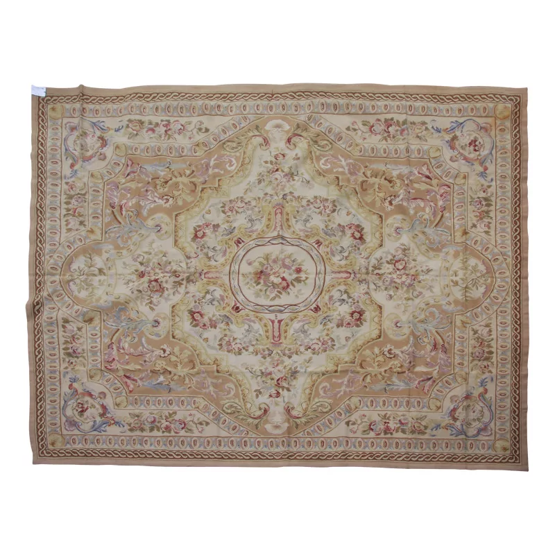 Aubusson rug, Louis XV, design 0055. Colours: blue, … - Moinat - Rugs