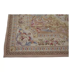 Aubusson rug, Louis XV, design 0055. Colours: blue, …