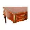 flacher Schreibtisch im Louis XV-Stil „Le Meursault“, montiert auf Eiche, - Moinat - VE2022/1