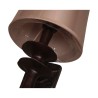 “Mancha grande” wall lamp in brown patinated bronze with lampshade … - Moinat - Wall lights, Sconces