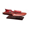 Maquette de bateau "Arno XI" Ferrari, en bois acajou et - Moinat - Accessoires de décoration