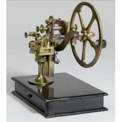 Machine à arrondir, (tour d’horloger), 19ème siècle.