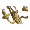 Paar vergoldete Bronzeleuchter Louis XVI, 3 Lichter. Frankreich … - Moinat - Wandleuchter