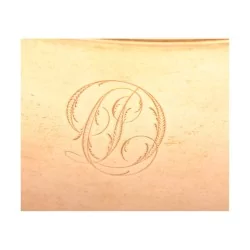 Légumier rond en argent, Derriery, avec poinçon de Genève