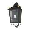 Wall light in black bronze with golden flames. - Moinat - Wall lights, Sconces