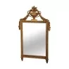 Miroir “A la coupe”, cuivré, richement décoré. - Moinat - Glaces, Miroirs