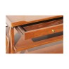 “Opéra Double” trolley, walnut color with 3 shelves and 2 … - Moinat - Consoles, Side tables, Sofa tables