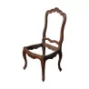 Series of 12 large Regency dining room chairs in walnut … - Moinat - Chairs