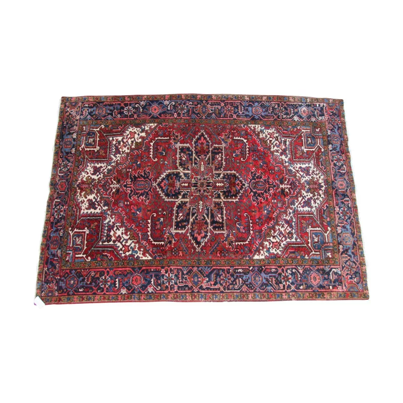 multicolored oriental rug, rosette in the center, late 19th, early … - Moinat - Rugs