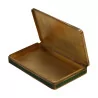 Green Geneva enamel box “Edelweiss”, 935 silver, … - Moinat - Boxes, Urns, Vases