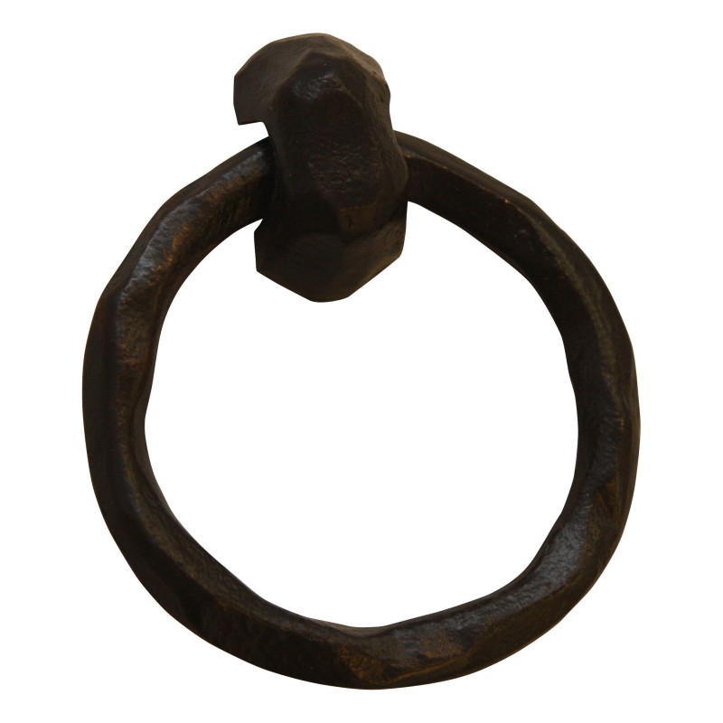 Bouton de porte (poignée) en forme d’anneau, finition bronze - Moinat - Accessoires de décoration Bouton de porte (poignée) en forme d’anneau, finition bronze - Moinat - Accessoires de décoration