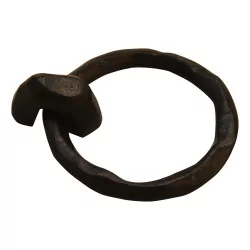 Door knob (handle) in the shape of a ring, bronze finish …