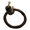 Bouton de porte (poignée) en forme d’anneau, finition bronze - Moinat - Accessoires de décoration