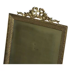 Cadre Napoléon III à photo (format 10x15 cm) en bronze dorl …