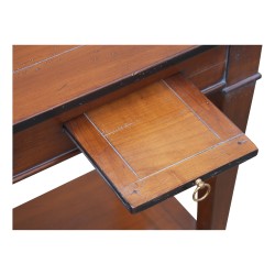 Attic model console with 2 pull tabs, beef red finish …