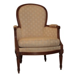 Bergere Louis XVI Nussbaum gesteckt. Zeitraum: 18. Jahrhundert