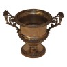 Coupe en argent ciselé, avec anses, avec décor Empire. … - Moinat - Argenterie