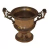 Chased silver cup, with handles, with Empire decor. … - Moinat - Silverware