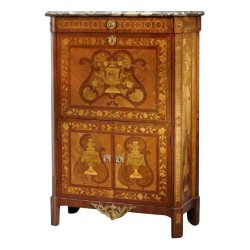 Secrétaire à abattant d époque Louis XVI estampillé de