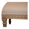 Louis XVI style footboard bench in painted wood with … - Moinat - Stools, Benches, Pouffes