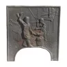 “Blacksmiths” cast iron fireback, beautiful … - Moinat - Fire plates