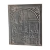 “Hollandaises II” cast iron fireback, style … - Moinat - Fire plates