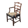 Set of 8 chairs and 2 Hepplewhite wooden armchairs … - Moinat - Chairs