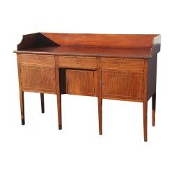 Buffet Edwardien, avec 3 portes et 3 tiroirs (avec …