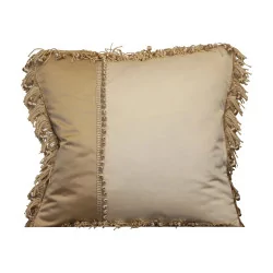 Decorative cushion facing with 2 separate Latour satin colours…