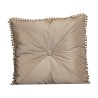 Coussin décoratif  avec face taffetas Pompadour divisées en 4 - Moinat - Coussins