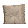 Decorative cushion with Pompadour taffeta face divided into 4 - Moinat - Cushions, Throws
