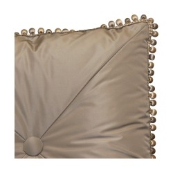 Coussin décoratif  avec face taffetas Pompadour divisées en 4