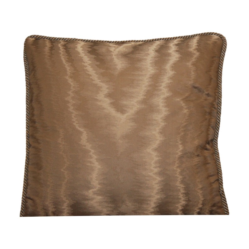 Coussin décoratif avec tissu Moire Jacquard, finition avec - Moinat - Coussins